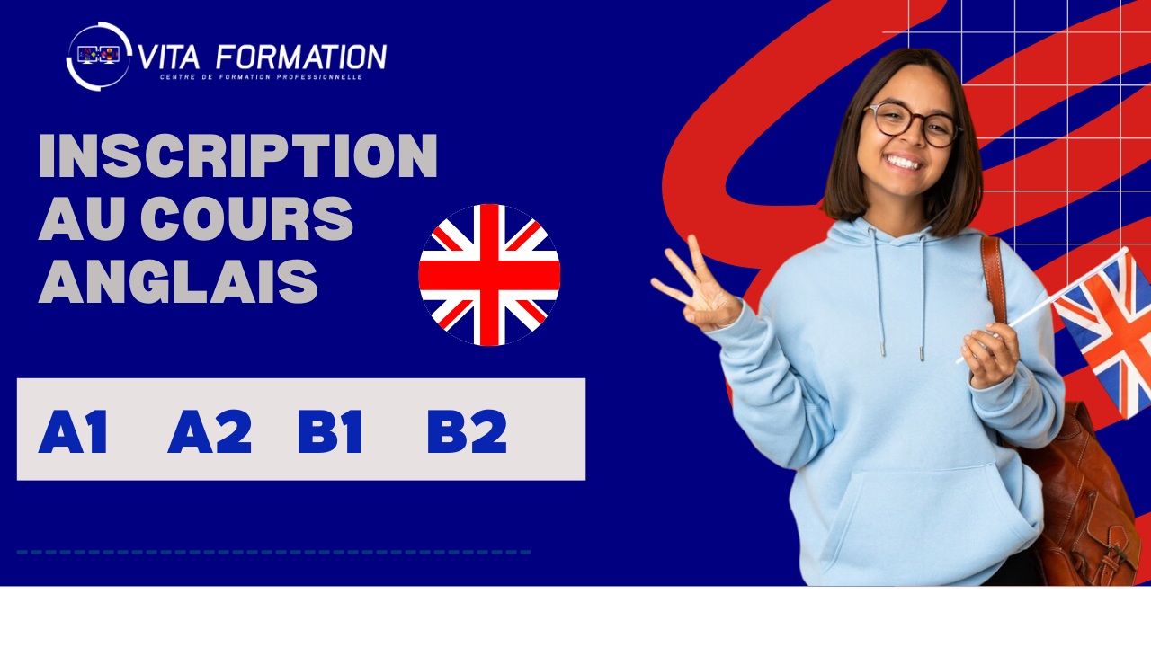 Nouvelle session de cours d’anglais – Démarrage le 7 avril chez Vita Formation !