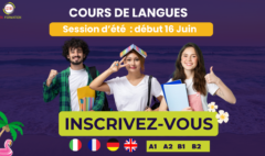 formation langues intensives en Tunisie