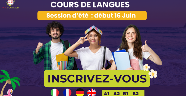 formation langues intensives en Tunisie