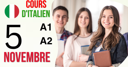 Nouvelle session d’italien – Début le 5 novembre