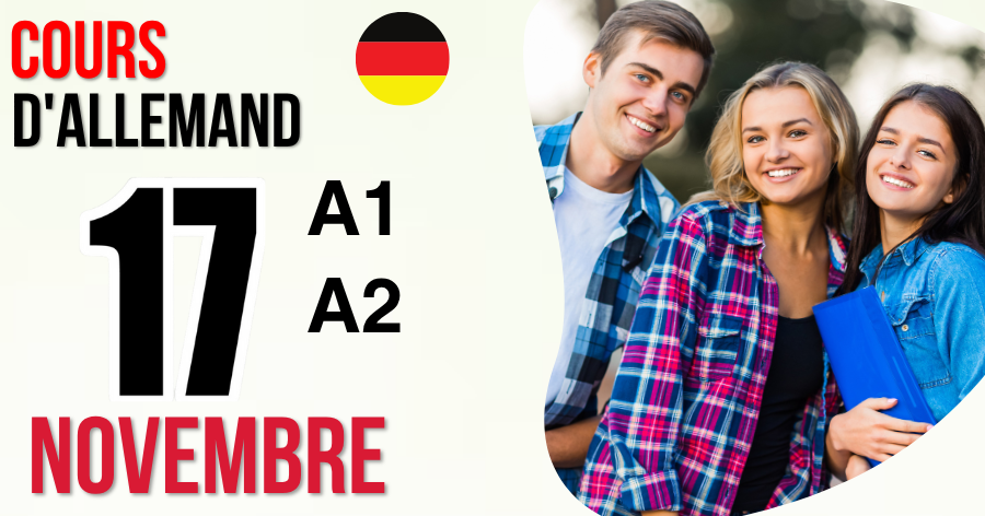 Nouvelle session d’allemand – Début le 17 novembre