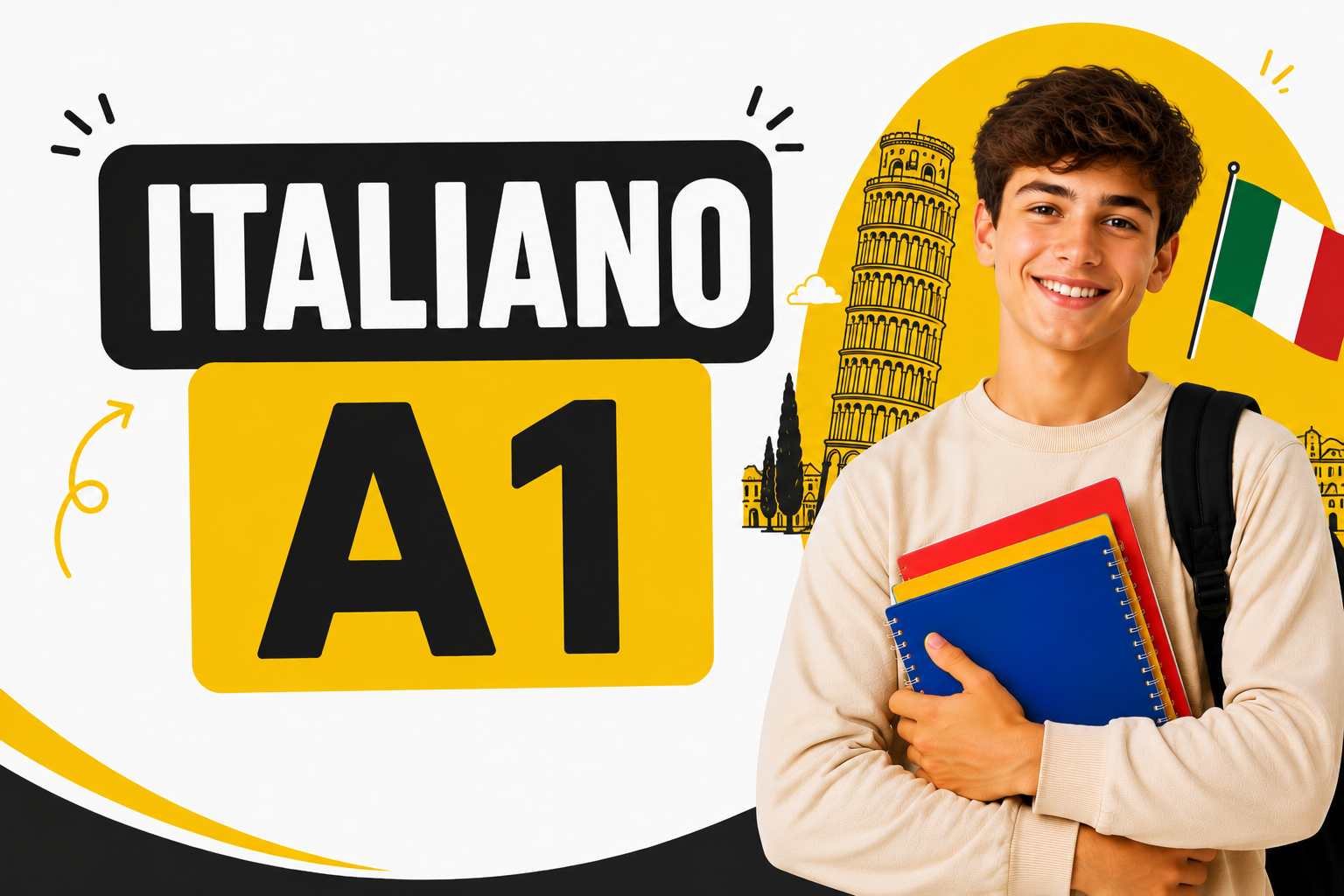 Italien A1 – Niveau Débutant